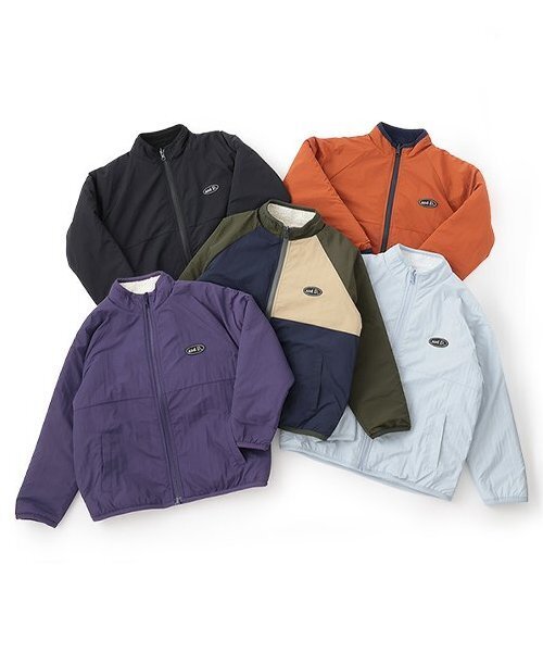 セール】ボアリバーシブルジャケット（ブルゾン）｜and D. petit main