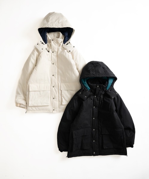 セール】BICOLOR PADDING MOUNTAIN JACKET / バイカラー