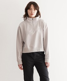 Reebok ハーフジップスウェットトップス