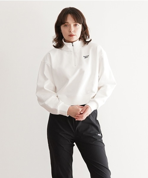 【セール】Reebok ハーフジップスウェットトップス（スウェット）｜PR01.（ピーアールワン） 6,545円