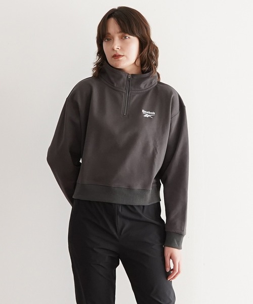 【セール】Reebok ハーフジップスウェットトップス（スウェット）｜PR01.（ピーアールワン）