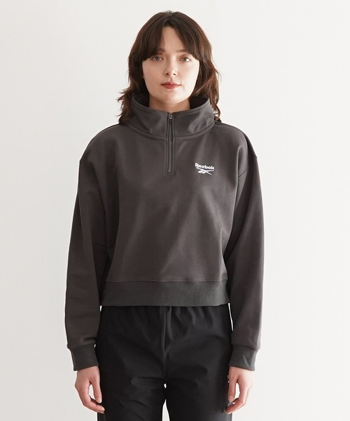 PR01.(ピーアールワン)の「Reebok ハーフジップスウェットトップス(スウェット・レディース・グレー系その他/トップグレー/ダークグリーン/ホワイト/ライトグレー・X-LARGE/LARGE/MEDIUM/SMALL)」の19枚目の写真