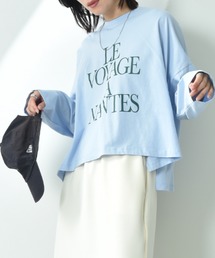 INTERPLANET（インタープラネット）の「ビッグシルエットロゴ長袖Ｔ（Tシャツ/カットソー）」