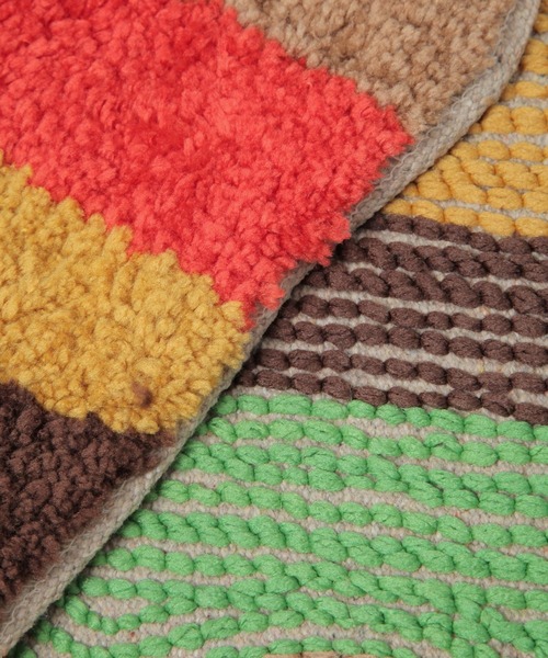 オリジナルジャンクタフトコーナーマット（ラグ/マット）｜niko and