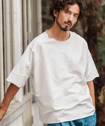 CAMBIO(�J���r�I)��mt9420- Random Patchwork Design MINI URAKE Cut sew T�V���c(T�V���c/�J�b�g�\�[)