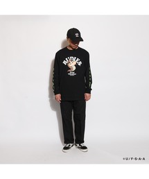 RUDIE'SxCRAYON SHINCHAN SNAKE LSTEE/ルーディーズ×クレヨンしんちゃん スネイク ロングスリーブTシャツ
