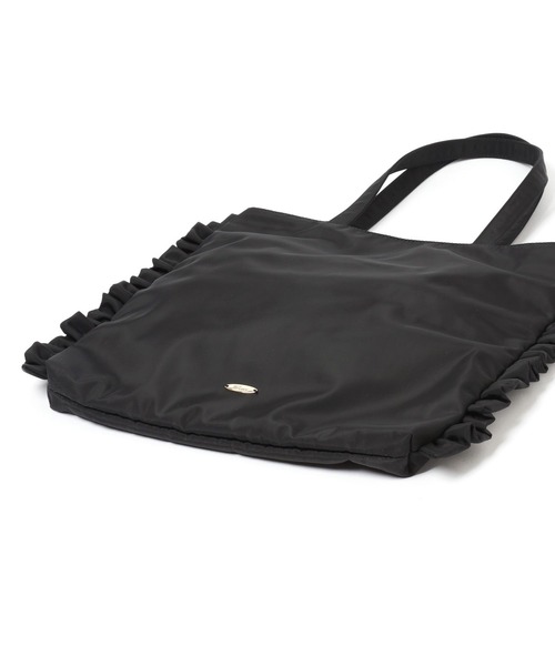 ハンドメイド ♡ 完成品 フリルバッグ フリルトート セレモニーバッグ 撥水セレモニーフリルトート/234685（トートバッグ）｜GLOBAL