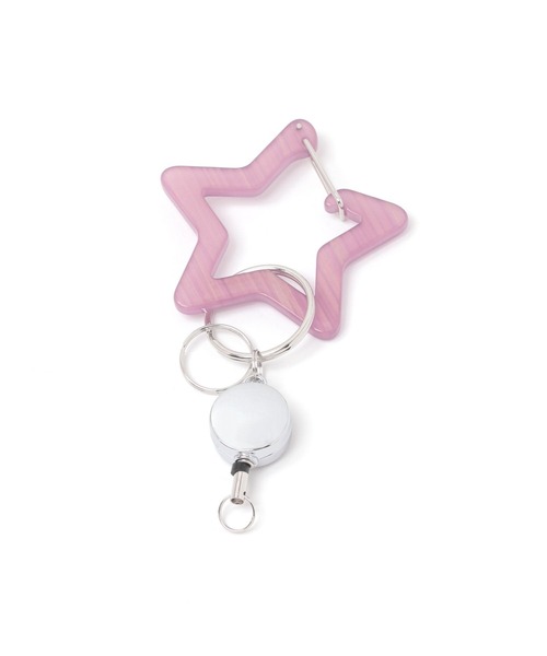 GLOBAL WORK（グローバルワーク）の「スターリールキーチャーム/251927（キーケース/キーアクセサリー・レディース・ホワイト/ベージュ/グレー/パープル/シルバー/アイボリー/ブラウン系その他・ONE SIZE）」の8枚目の写真