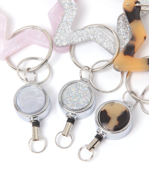 GLOBAL WORK（グローバルワーク）の「スターリールキーチャーム/251927（キーケース/キーアクセサリー・レディース・ホワイト/ベージュ/グレー/パープル/シルバー/アイボリー/ブラウン系その他・ONE SIZE）」の17枚目の写真