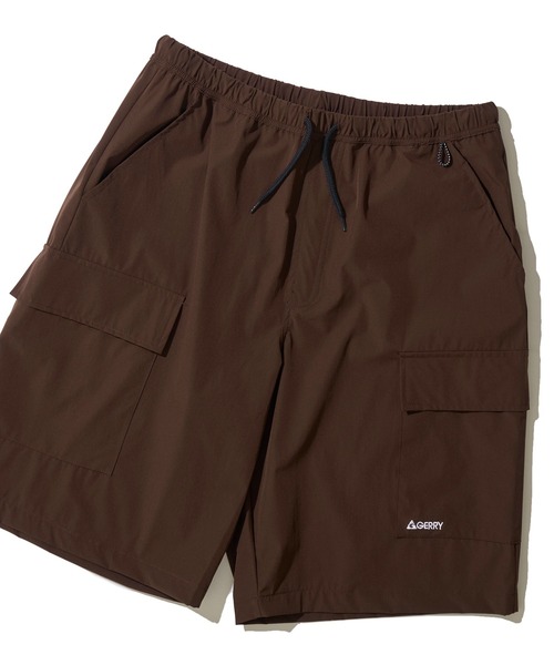 GERRY（ジェリー）の「【GERRY/ジェリー】接触冷感 ストレッチナイロン ハーフパンツ（その他パンツ・メンズ・カーキ/グレイッシュベージュ/ブラック/ブラウン・MEDIUM/X-LARGE/LARGE）」の3枚目の写真