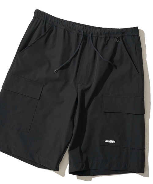 GERRY（ジェリー）の「【GERRY/ジェリー】接触冷感 ストレッチナイロン ハーフパンツ（その他パンツ・メンズ・カーキ/グレイッシュベージュ/ブラック/ブラウン・MEDIUM/X-LARGE/LARGE）」の2枚目の写真
