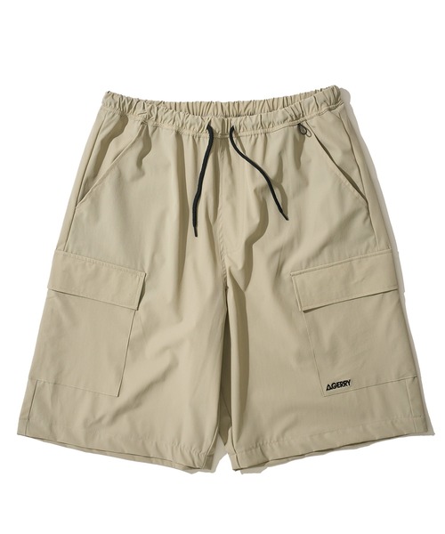 GERRY（ジェリー）の「【GERRY/ジェリー】接触冷感 ストレッチナイロン ハーフパンツ（その他パンツ・メンズ・カーキ/グレイッシュベージュ/ブラック/ブラウン・MEDIUM/X-LARGE/LARGE）」の8枚目の写真