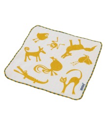 salle de bal（サルデバル）の「Jocomomola / ホコモモラ アニマル ガーゼパイルハンカチ CNI（ポーチ・キッズ）」