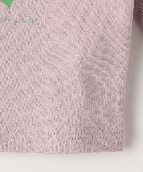 SHIPS（シップス）の「SHIPS KIDS:80～90cm / フラワー ブック 長袖 TEE（Tシャツ/カットソー・キッズ・オフホワイト/ライトピンク・90/80）」の7枚目の写真