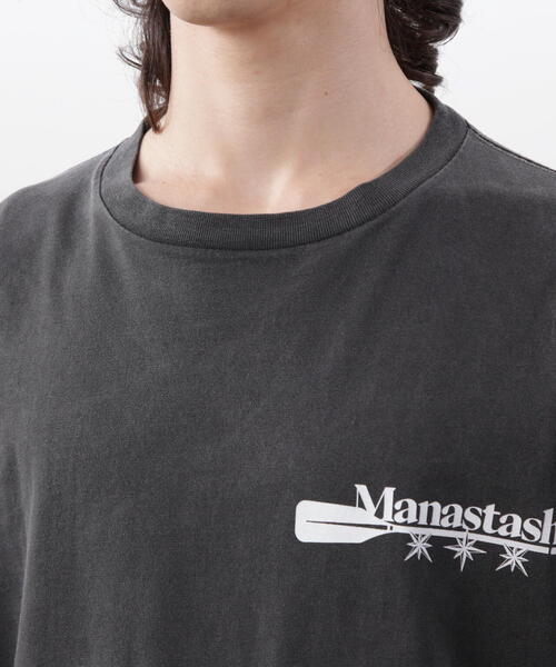 MANASTASH(マナスタッシュ)の「MANASTASH/マナスタッシュ/PUMICE L/S TEE MCC(Tシャツ/カットソー・メンズ・レッド/ホワイト/ブラック・M/S/XL/L)」の14枚目の写真