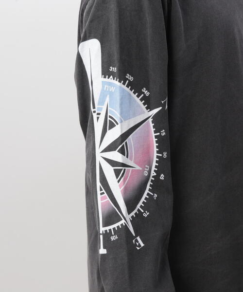 MANASTASH(マナスタッシュ)の「MANASTASH/マナスタッシュ/PUMICE L/S TEE MCC(Tシャツ/カットソー・メンズ・レッド/ホワイト/ブラック・M/S/XL/L)」の17枚目の写真