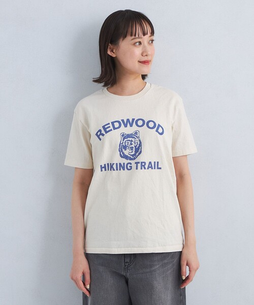 Tシャツ・カットソー threetimes Tagging tee unisex 4BTR319 シンプルなボックスシルエットのカットソー。