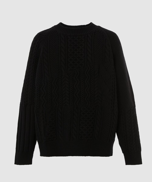 【年末セール】COMMEdesGARCONS xINVADER メンズ セーター COMME des GARCONS Homme Plus セーター - Black | FWRD