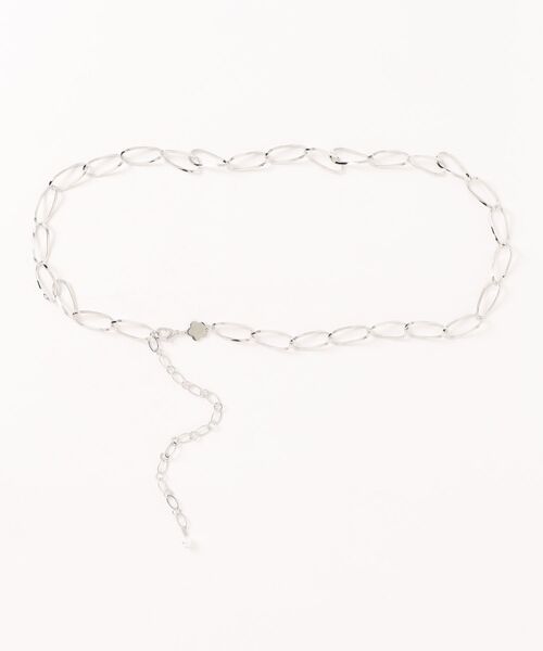 MARY QUANT（マリークワント）の「エポデイジーポイントチェーン ベルト（ベルト・レディース・シルバー・FREE）」の7枚目の写真