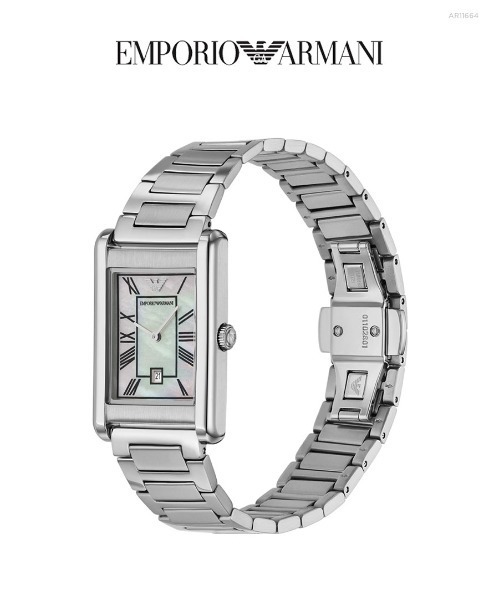 EMPORIO ARMANI(エンポリオアルマーニ)の「エンポリオ・アルマーニ 腕時計 メンズ アナログ ステンレス AR11664(アナログ腕時計・メンズ・シルバー・FREE)」の9枚目の写真