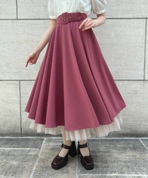 an another angelus | 【大人気リピート生産決定！】パニエサーキュラースカート【新色追加/接触冷感/４色展開】(スカート)