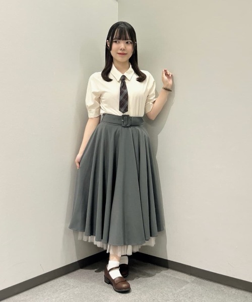 an another angelus パニエサーキュラースカート アンアナザーアンジェラス an another angelus 【洗える・接触冷