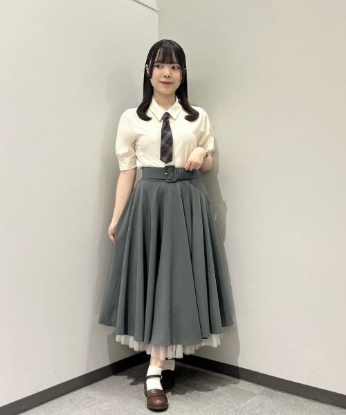 パニエサーキュラースカート/an another angelus 新色登場】【接触冷感】パニエサーキュラースカート/an another
