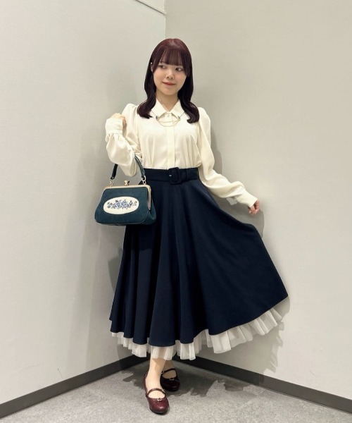 大人気リピート生産決定！】パニエサーキュラースカート【新色