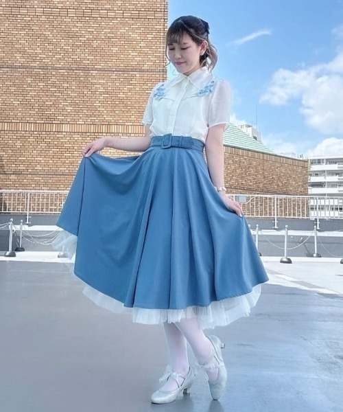 パニエサーキュラースカートan another angelus an another angelus（アンアナザーアンジェラス）の「【大人気