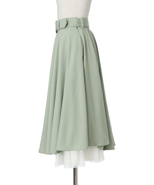 an another angelus(アンアナザーアンジェラス)の「【大人気リピート生産決定!】パニエサーキュラースカート【新色追加/3色展開】(スカート・レディース・ブルー/ライトグリーン/ブラック/ライトピンク/ライトグレー/ピンク/ミント/ネイビー・FREE)」の11枚目の写真