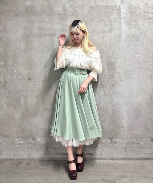 an another angelus パニエサーキュラースカート an another angelus（アンアナザーアンジェラス公式） on X