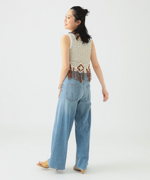 ニットベスト　LOGAN knitting mills ―2WAY― LOGAN knitting mills ベスト ジレ 「別注」「LOGAN mills