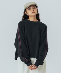 Champion（チャンピオン）の「【Champion別注】ROSE BUD×Champion SIDE LINE SWEAT（スウェット・レディース）」