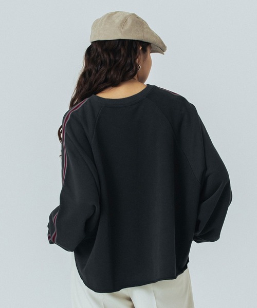 Champion(チャンピオン)の「【Champion別注】ROSE BUD×Champion SIDE LINE SWEAT(スウェット・レディース・ベージュ/バーガンディー/ブラック・ONE SIZE)」の17枚目の写真
