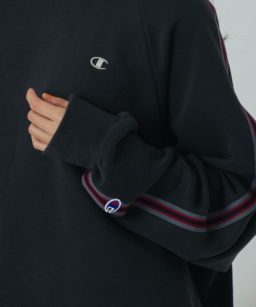 Champion(チャンピオン)の「【Champion別注】ROSE BUD×Champion SIDE LINE SWEAT(スウェット・レディース・ベージュ/バーガンディー/ブラック・ONE SIZE)」の20枚目の写真