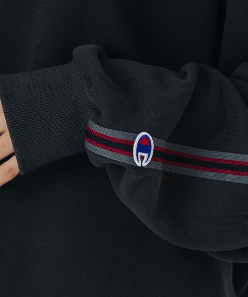 Champion(チャンピオン)の「【Champion別注】ROSE BUD×Champion SIDE LINE SWEAT(スウェット・レディース・ベージュ/バーガンディー/ブラック・ONE SIZE)」の21枚目の写真
