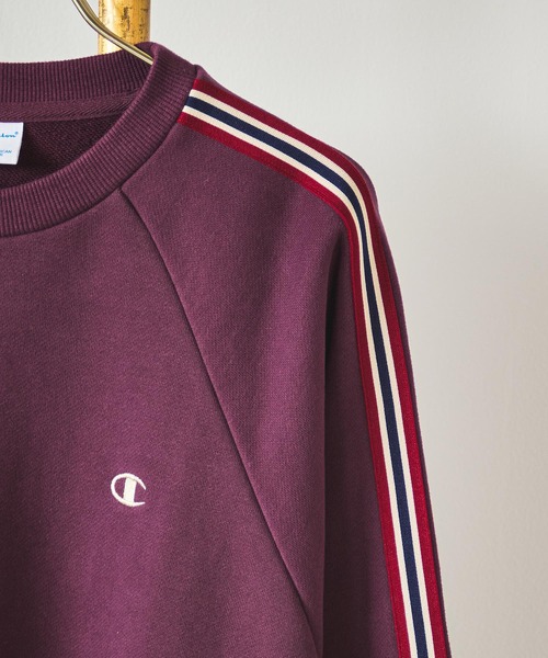 Champion(チャンピオン)の「【Champion別注】ROSE BUD×Champion SIDE LINE SWEAT(スウェット・レディース・ベージュ/バーガンディー/ブラック・ONE SIZE)」の13枚目の写真