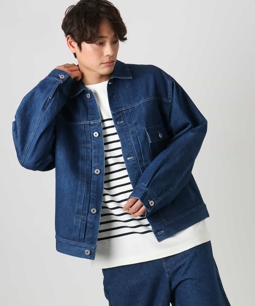 セール】【大人デニム】デニムトラッカージャケット Gジャン