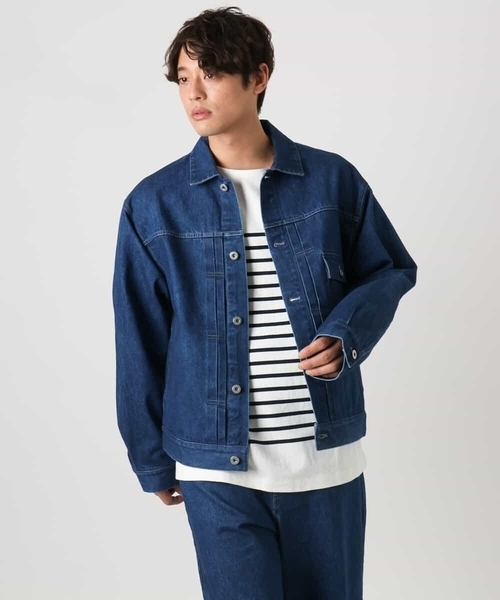 セール】【大人デニム】デニムトラッカージャケット Gジャン