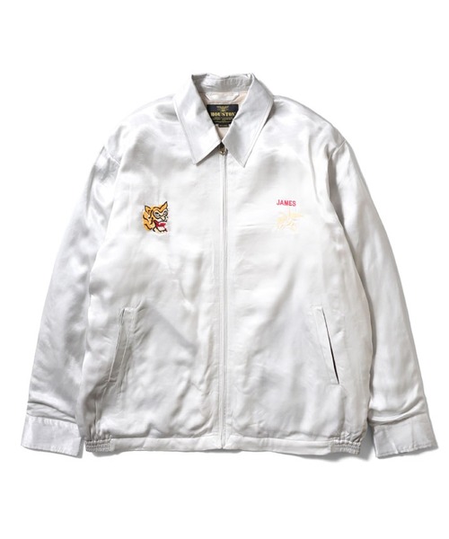 セール】HOUSTON レーヨンスカジャン(VIETNAM②)（スカジャン