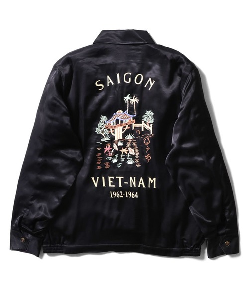 HOUSTON スカジャン 黒 MEDIUM 楽天市場】HOUSTON ヒューストン スカジャン SOUVENIR JACKET