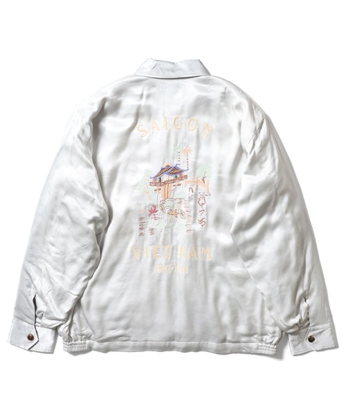 セール】HOUSTON レーヨンスカジャン(VIETNAM②)（スカジャン