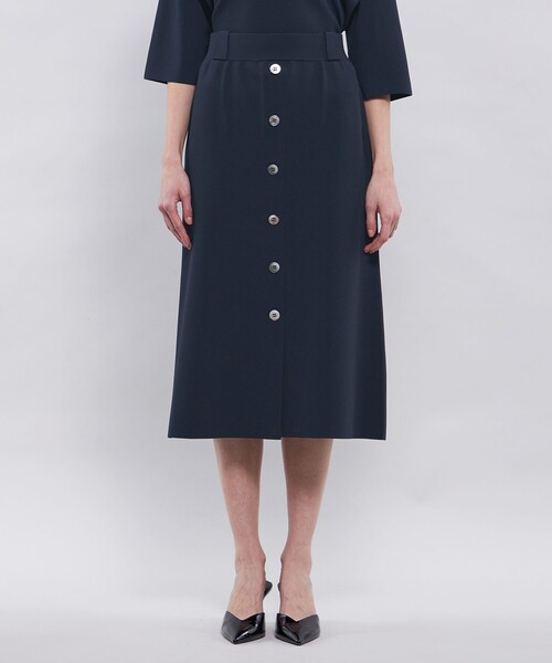 EPOCA(エポカ)の「【La maglia】 フロントボタンニットスカート(スカート・レディース・ネイビー/オフホワイト・40/38)」の8枚目の写真