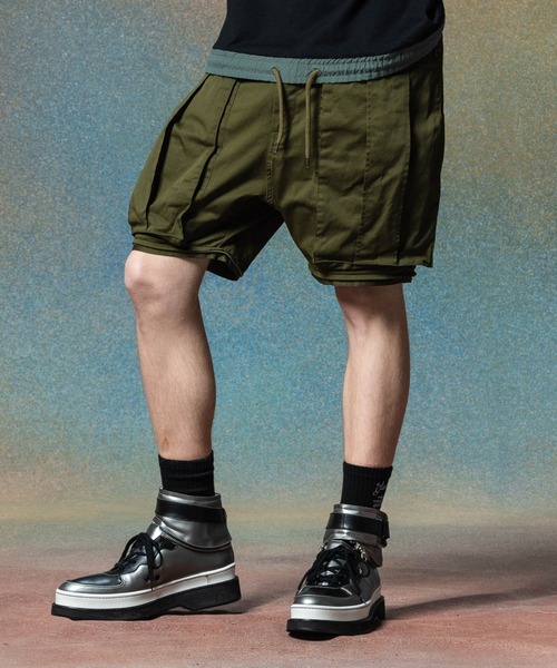 glamb（グラム）の「2 Way Jodhpurs Pants / ２ウェイジョッパーズパンツ（その他パンツ・メンズ・カーキ/ベージュ/ブラック・S/M/L）」の13枚目の写真