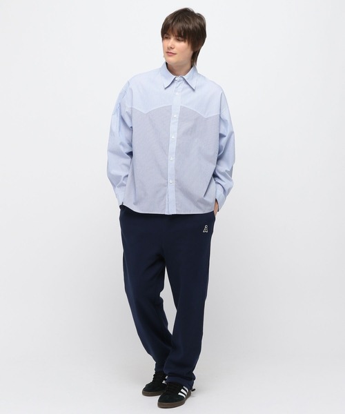 3.3 Field Trip (3.3フィールドトリップ)の「3.3 Field Trip/ウェスタンストライプシャツ(シャツ/ブラウス・メンズ・ブラック/ライトブルー・FREE)」の8枚目の写真