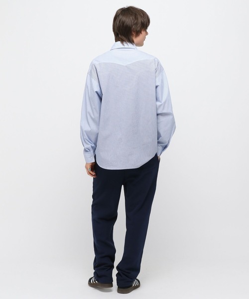 3.3 Field Trip (3.3フィールドトリップ)の「3.3 Field Trip/ウェスタンストライプシャツ(シャツ/ブラウス・メンズ・ブラック/ライトブルー・FREE)」の10枚目の写真