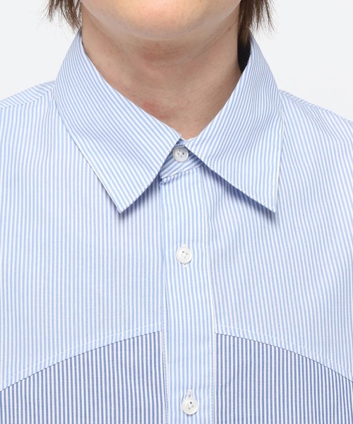 3.3 Field Trip (3.3フィールドトリップ)の「3.3 Field Trip/ウェスタンストライプシャツ(シャツ/ブラウス・メンズ・ブラック/ライトブルー・FREE)」の19枚目の写真