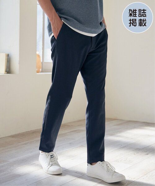 IKKA LOUNGE(イッカラウンジ)の「【雑誌MonoMax5月号掲載】GOKU楽ワークサッカーパンツ【セットアップ対応】(その他パンツ・メンズ・ネイビー/ベージュ・L/M/S/XL)」の7枚目の写真