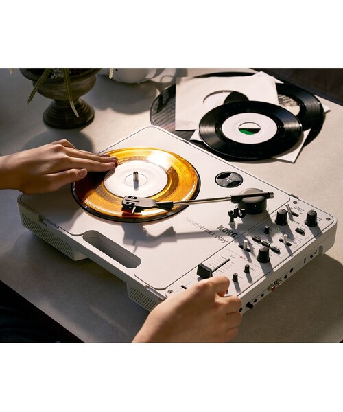 BEAMS RECORDS(ビームスレコーズ)の「KORG / handytraxx play(生活家電・メンズ・グレー・ONE SIZE)」の4枚目の写真