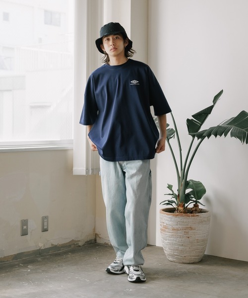 ★UMBRO★ UMB X White Mountaineering Oversized Short Sleeve White Mountaineering/ホワイトマウンテニアリング×UMBRO